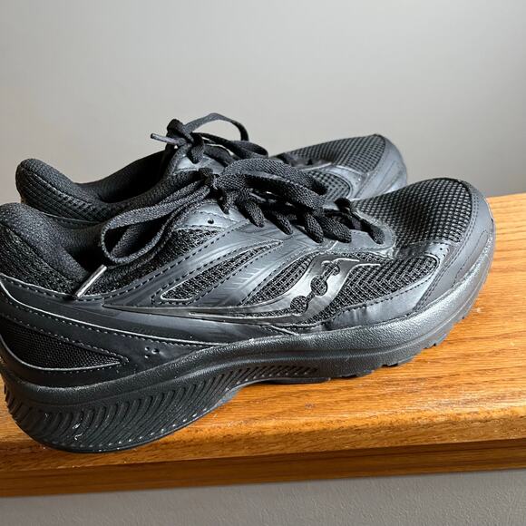 Saucony Cohesion 14 Trail Running Shoes Women's Size 10 Black - Picture 6 of 7